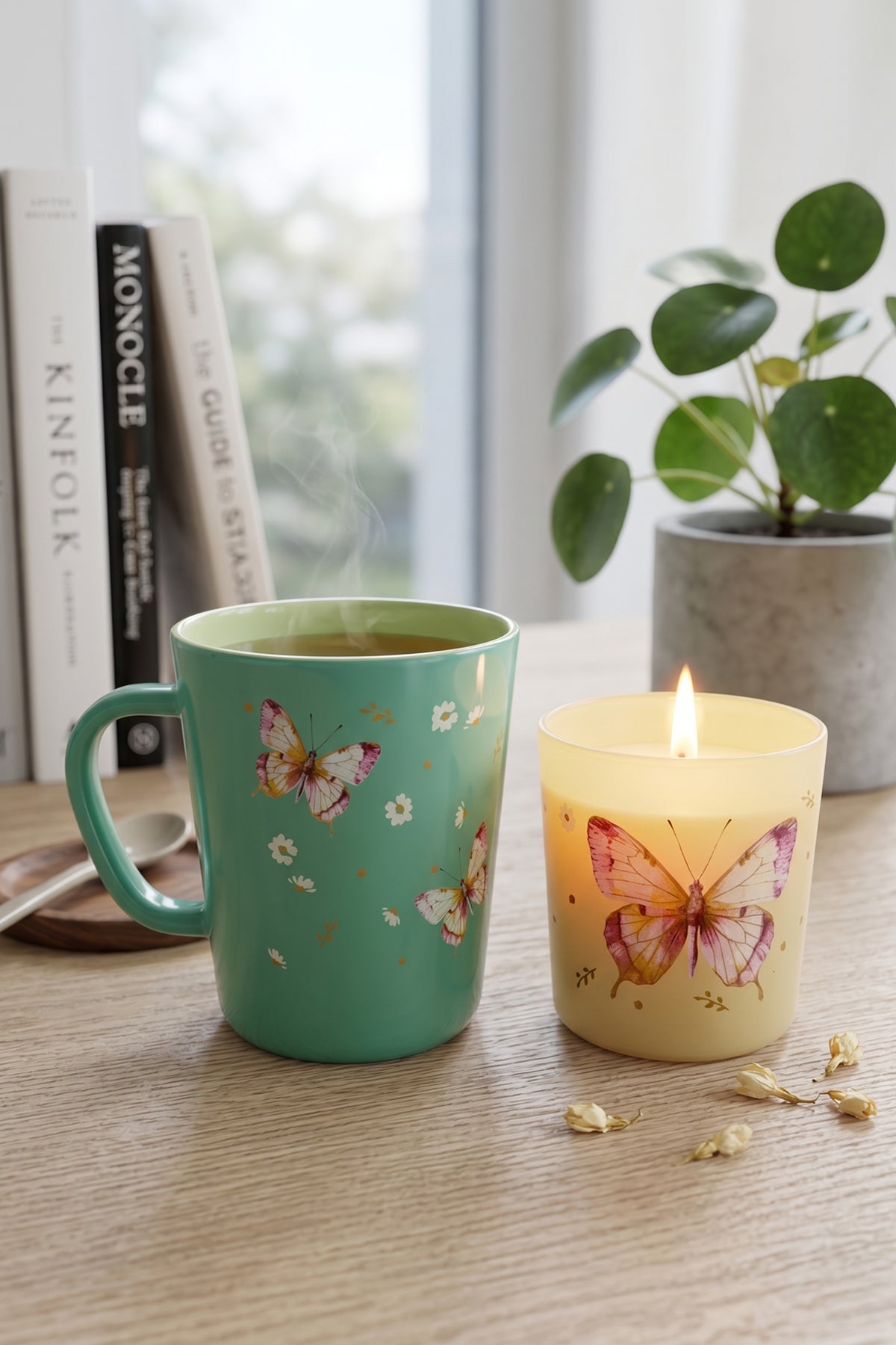 Butterfly Bloom 2'li Hediye Seti 360 cc / 110 gr