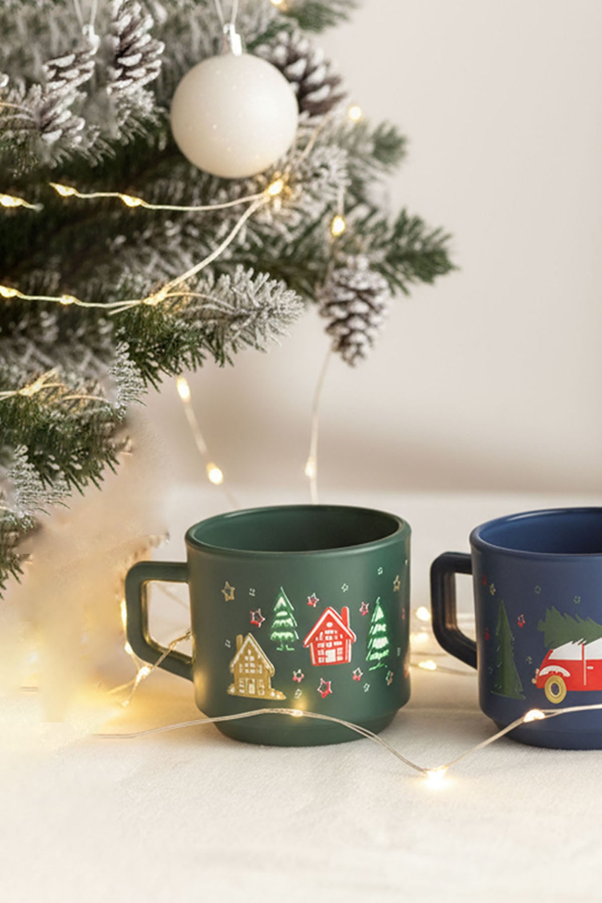 Cup Of Cheer 3'lü Stackable Kupa Seti 180 cc