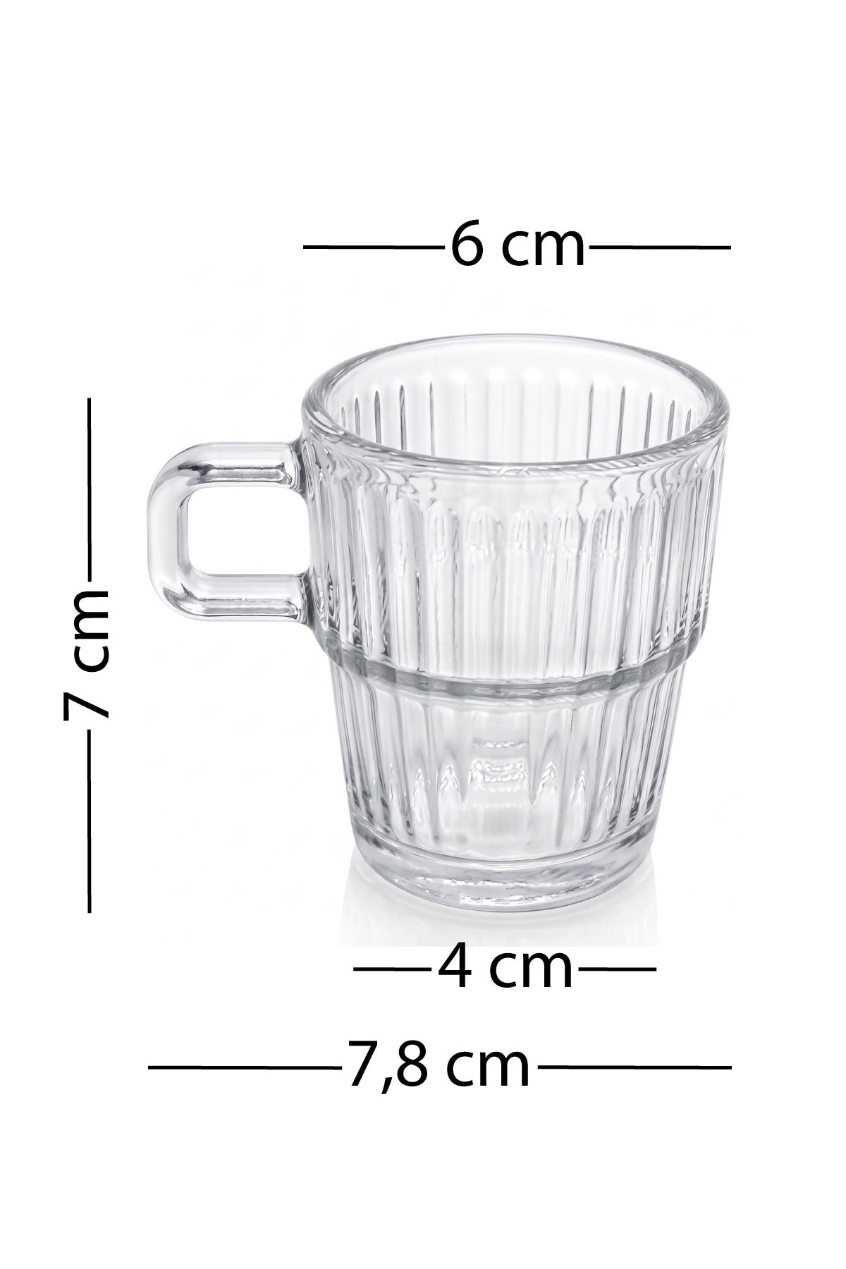 Espresso Week 5'li Stackable Kahve Fincanı Seti 120 cc