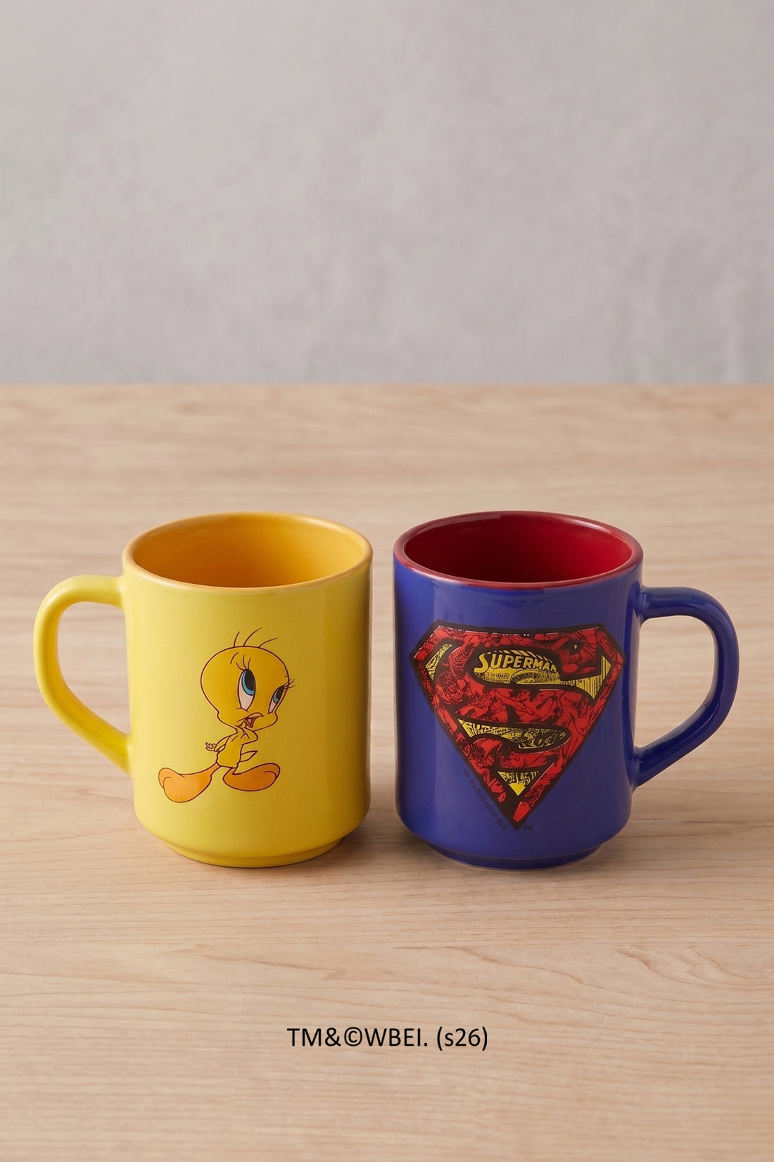 Tweety & Superman Baskılı 2'li Kupa Seti 250 cc