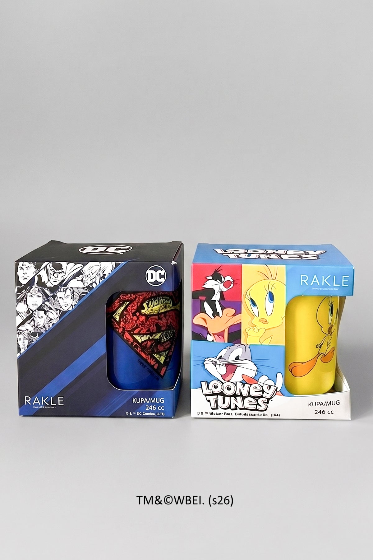 Tweety & Superman Baskılı 2'li Kupa Seti 250 cc