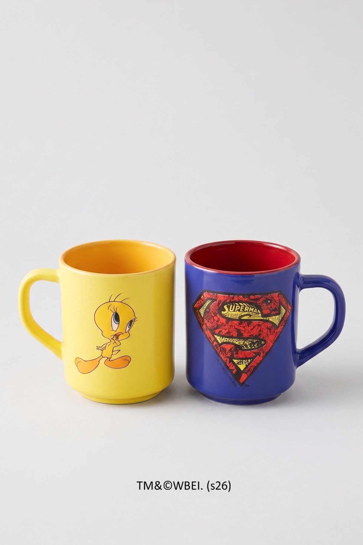 Tweety & Superman Baskılı 2'li Kupa Seti 250 cc