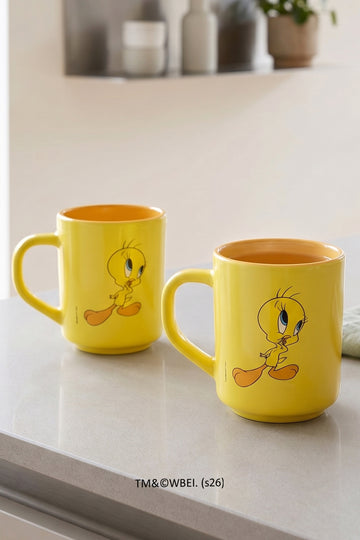 Tweety 2'li Kupa Seti Sarı 250 cc