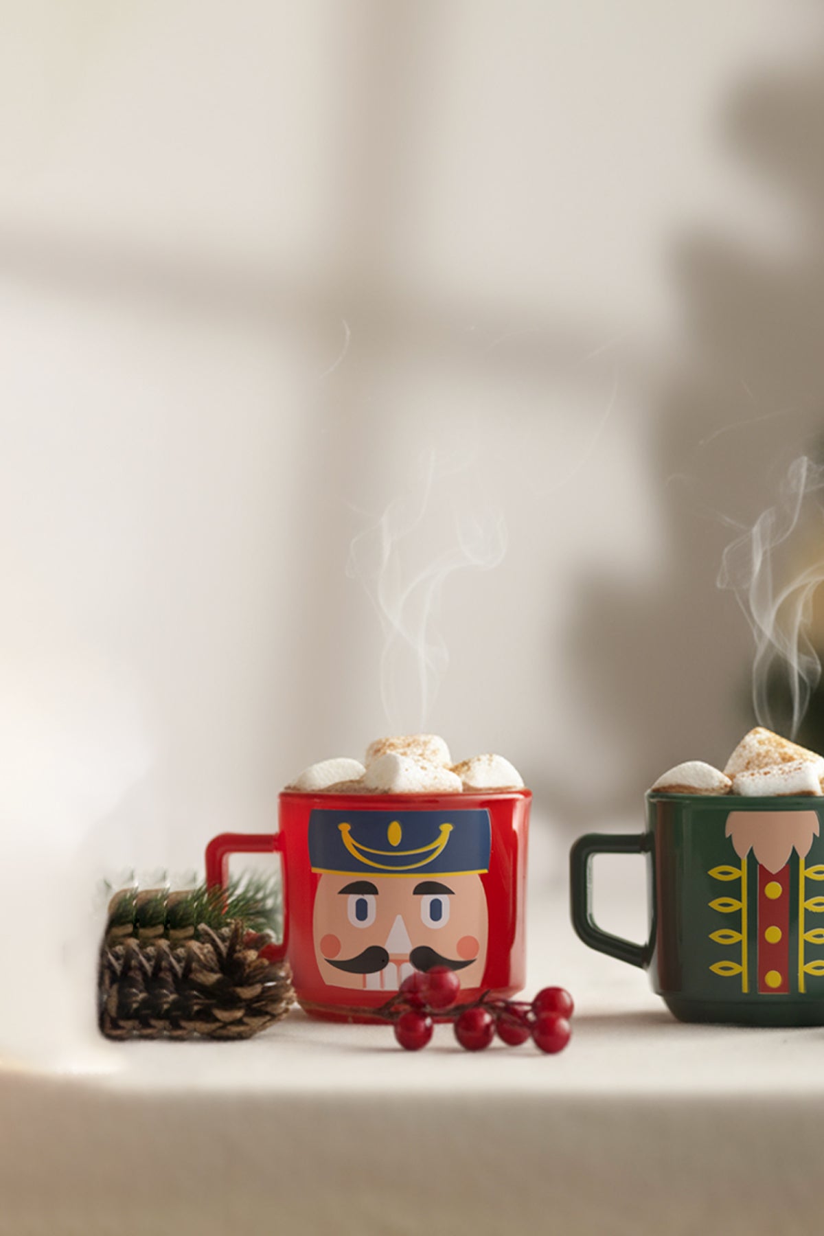 Nutcracker 3'lü Stackable Kupa Seti 180 cc