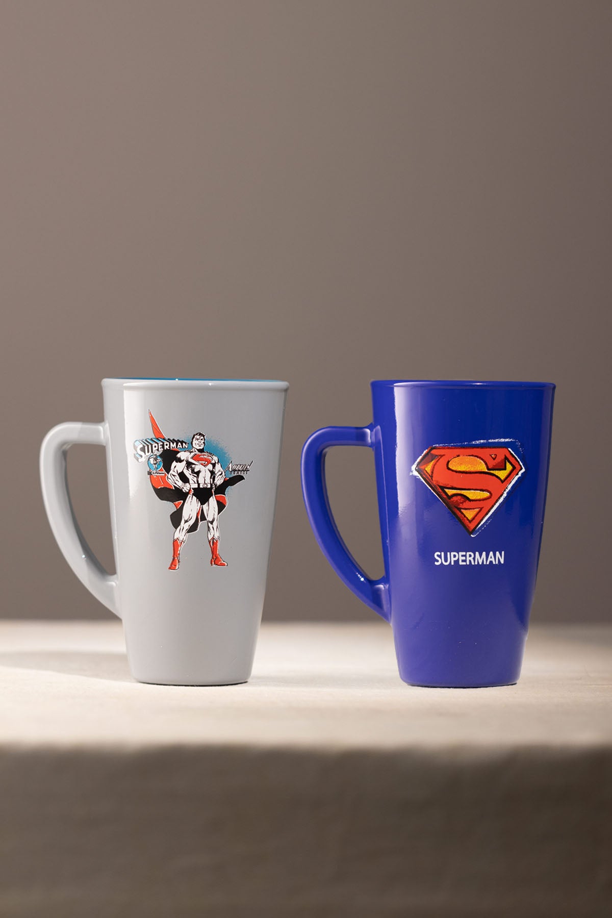 Superman 2'li Kupa Seti Mavi-Gri 400 cc