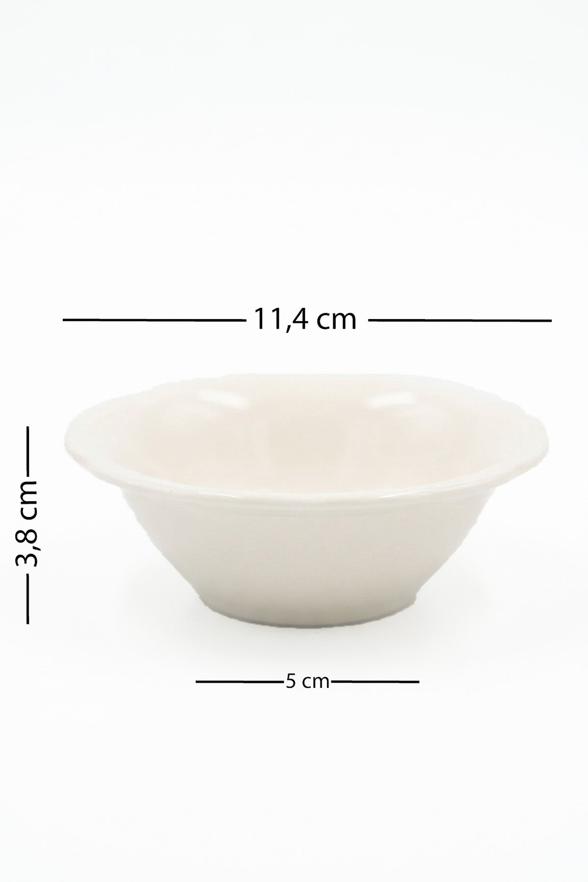 Rakle x Bengi Kurtcebe Anneanne Sofraları Porselen 4'lü Reçellik Seti 11 cm