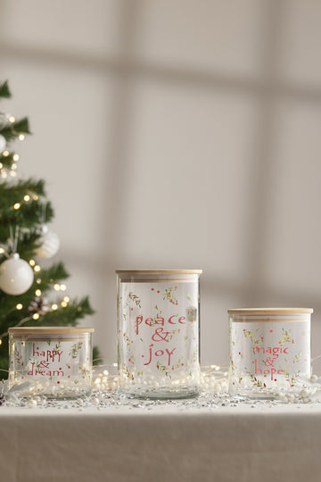 Clara 3'lü Kavanoz Seti 1050 cc/ 600 cc/ 535 cc