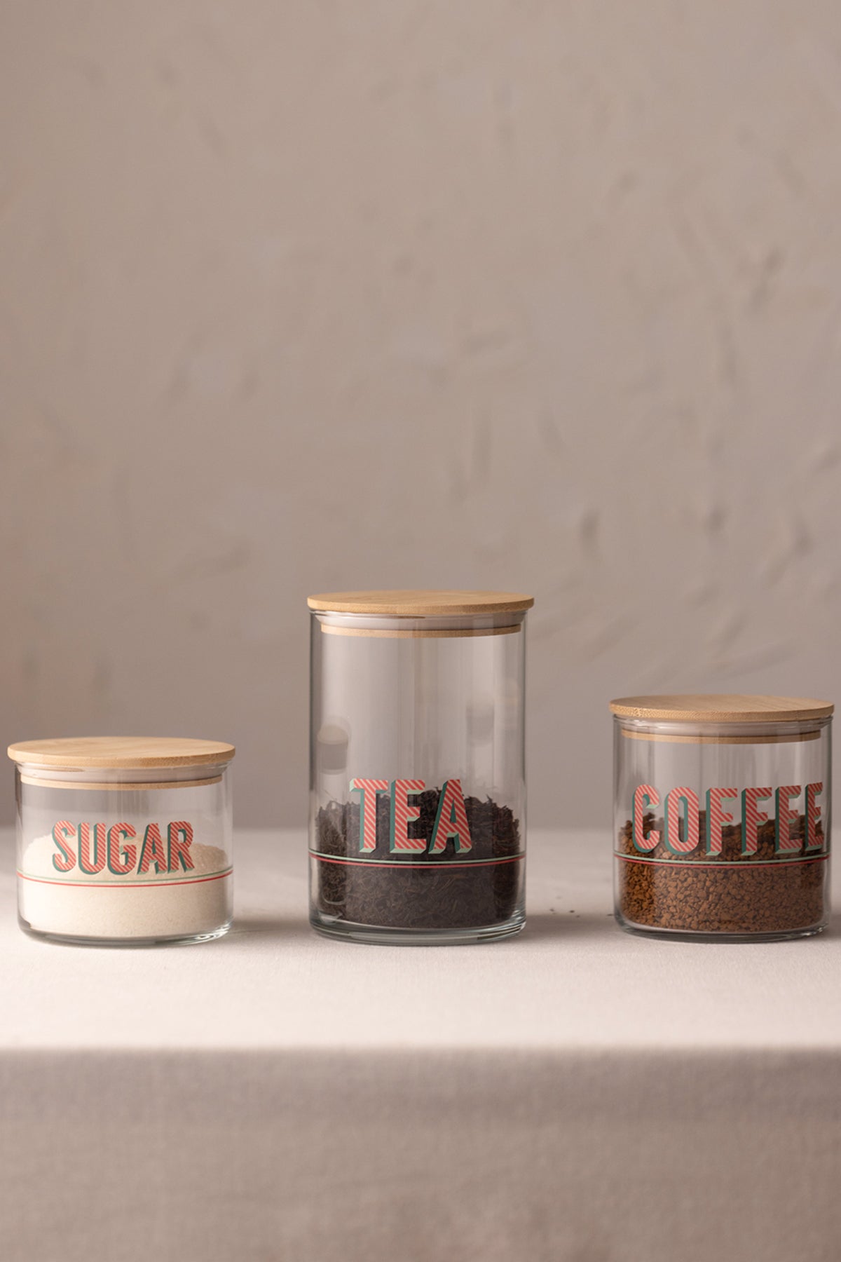 Retro Jar 3'lü Kavanoz Seti 1050 cc/ 600 cc/ 535 cc