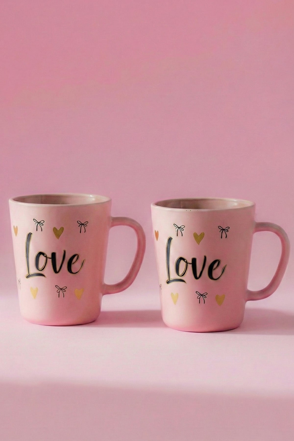 Love 2'li Kupa Seti Pembe 380 cc