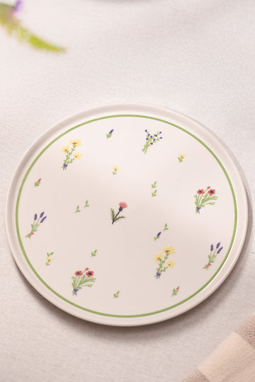 Botanical Seramik 4'lü Servis Tabağı Seti 26,5 cm