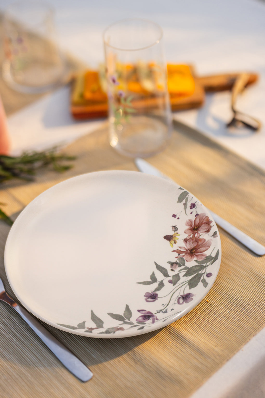 Darrel Seramik 4'lü Servis Tabağı Seti 25,5 cm