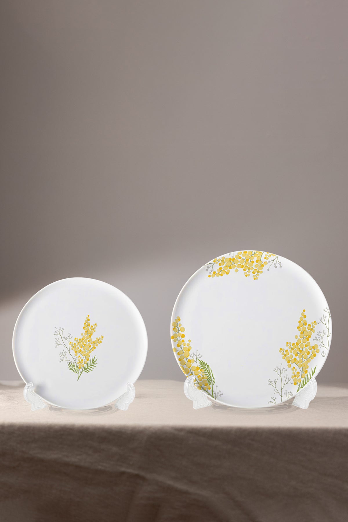 Mimosa Seramik 4'lü Servis Tabağı Seti 25,5 cm