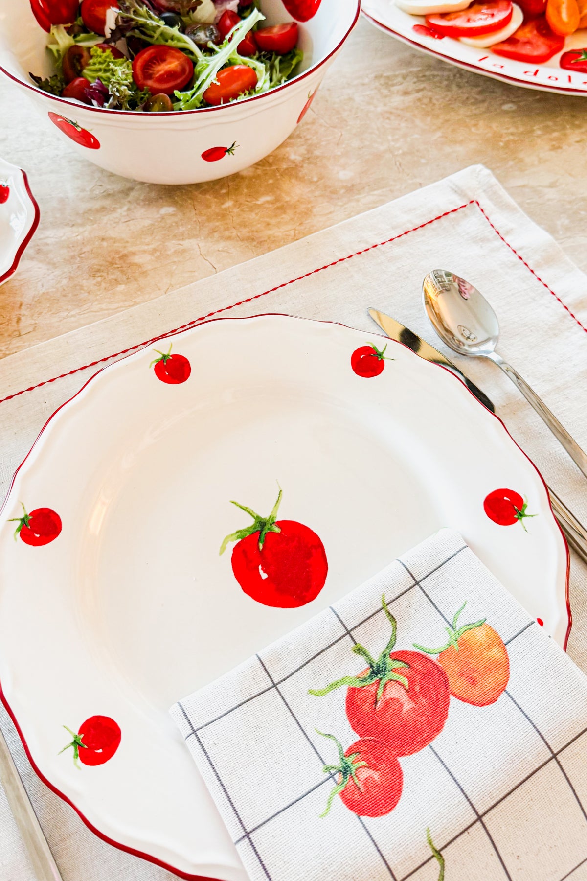 Pomodoro 2'li Peçete 45x45 cm