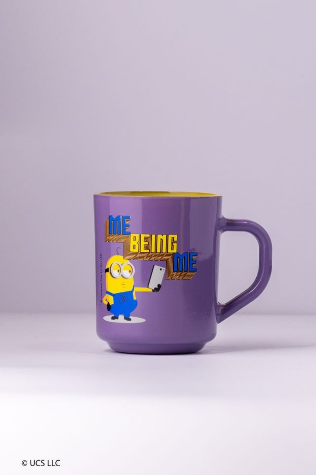 Minions 3'lü Kupa Seti Mor-Yeşil-Turuncu 246 cc