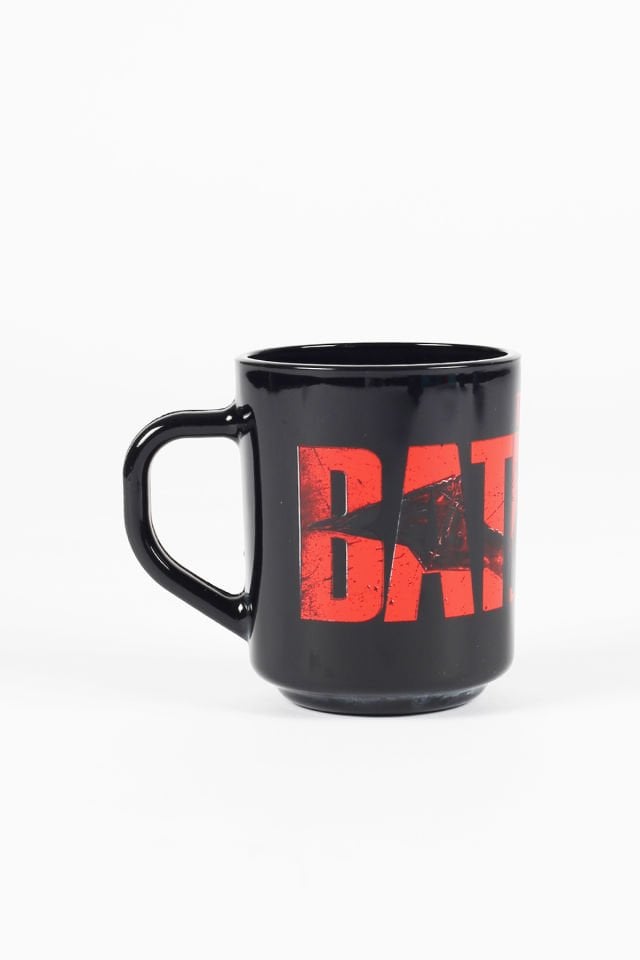 Batman Kırmızı Baskılı Kupa Siyah 246 cc