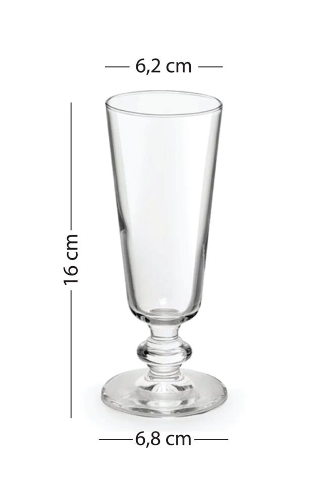 Pure Platin İthal 6'lı Kahve Yanı Bardağı Seti 180 cc