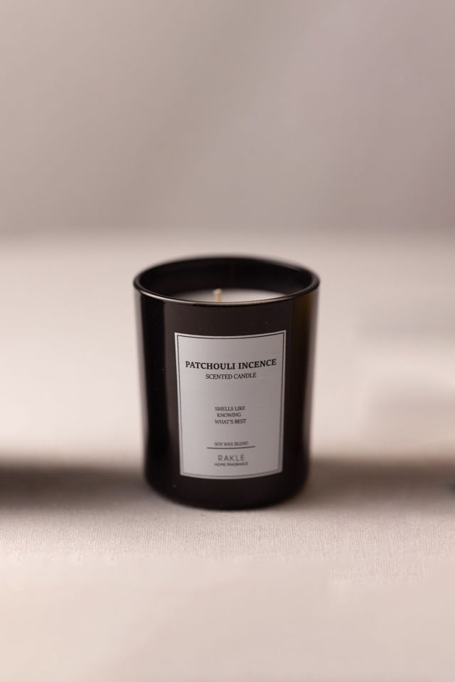 Le Jardin Patchouli Incence Kokulu Mum Siyah 120 gr