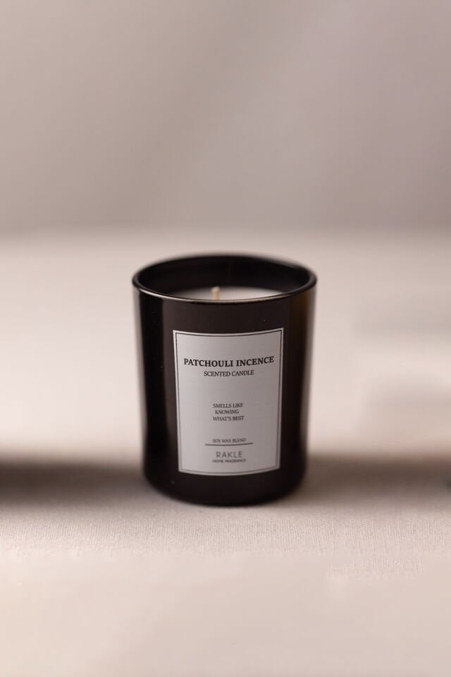 Le Jardin Patchouli Incence Kokulu Mum Siyah 120 gr