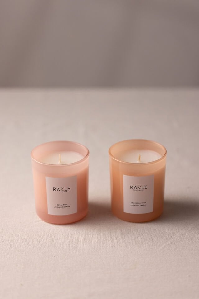 Basic Soft Orange Blossom Kokulu Mum Turuncu 120 gr